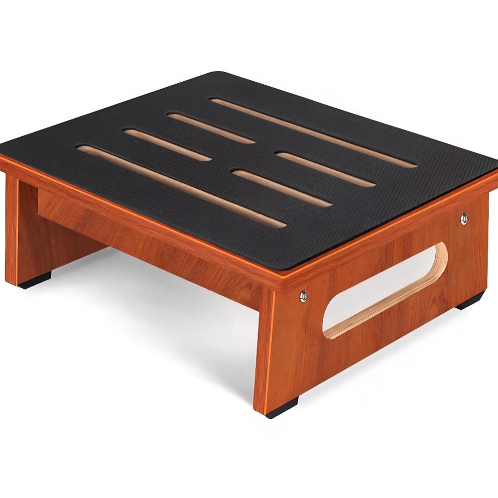 Wooden Riser with Black Top